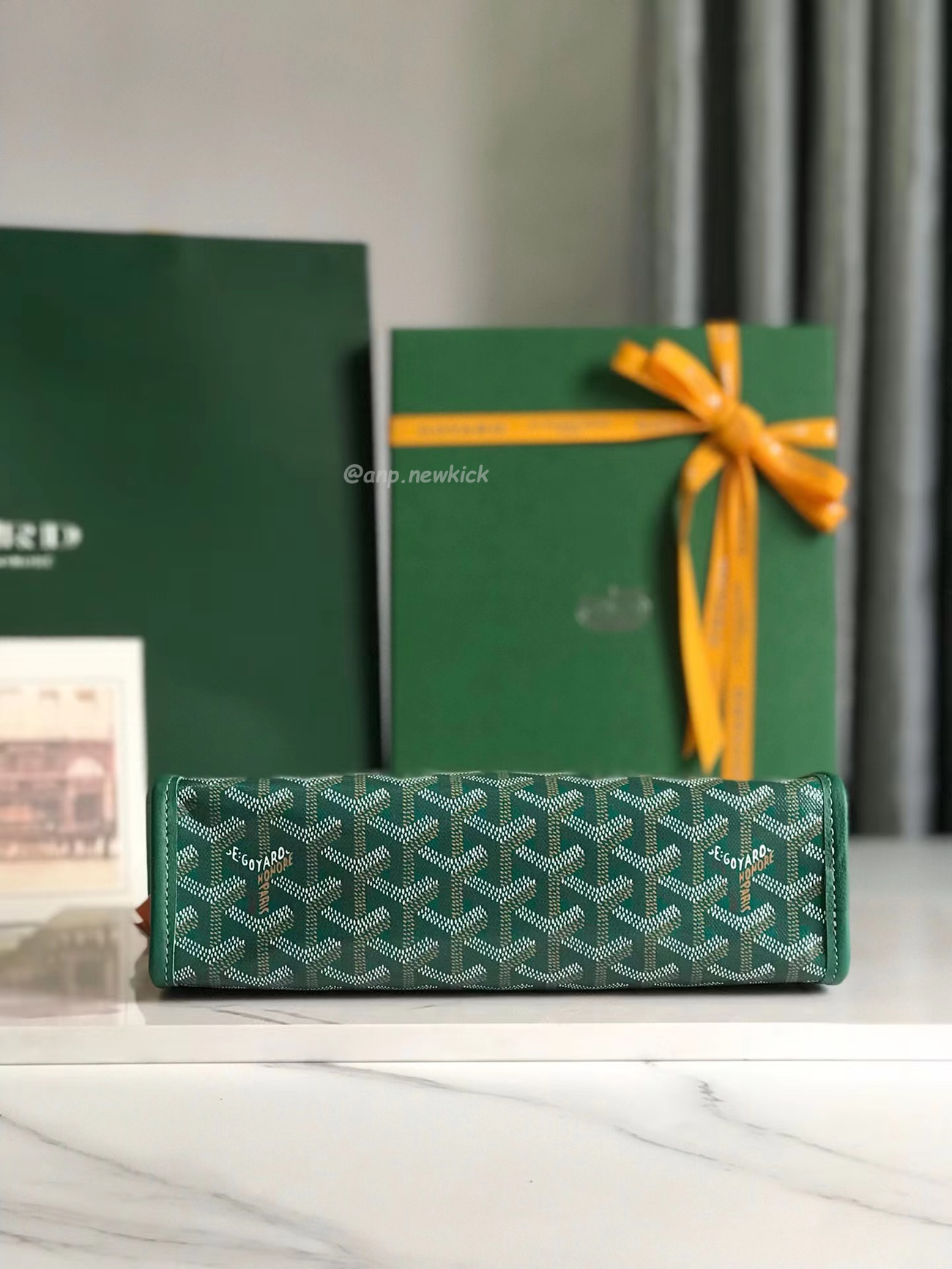 Goyard Jouvence Toiletry Bag Mm Green Black White Blue Purple Red Yellow (3) - www.newkick.vip